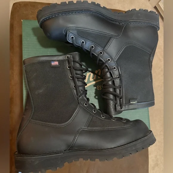 Danner Men's Acadia Black Lace-Up Boots style #21210